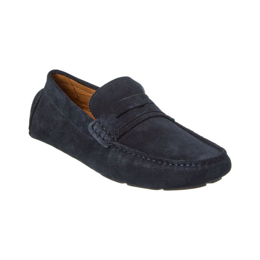 Allen Edmonds Lewis Suede Driver, Navy